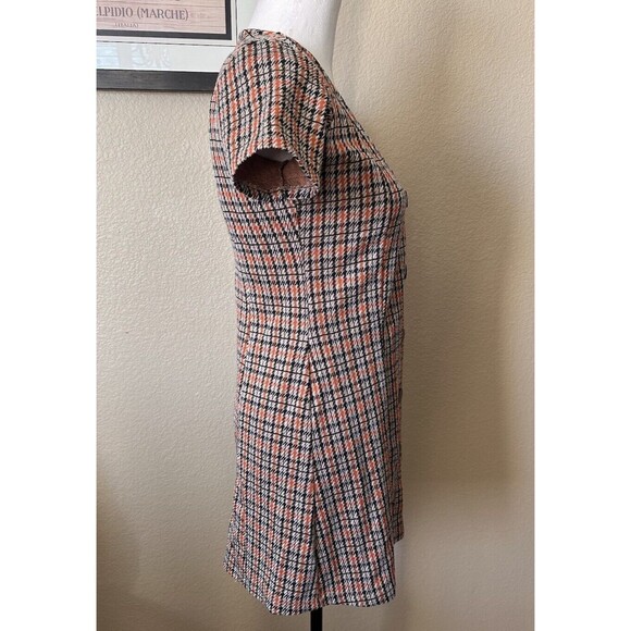 Zara Trafaluc Dress 60s Mod Squad Funky Retro Hipster 70s Shift Mini Women Small - Picture 6 of 12